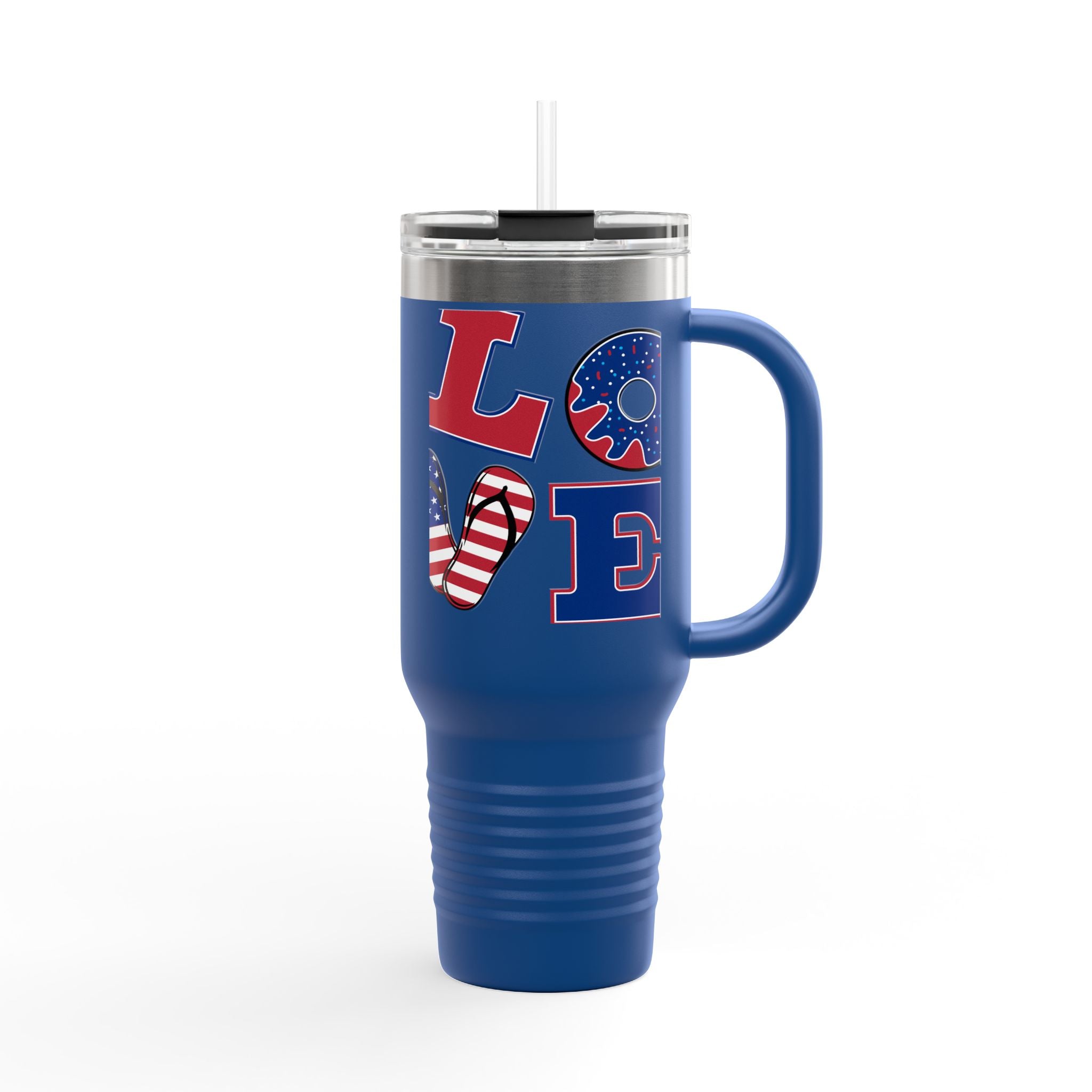 Love Vibes Travel Mug, 40oz