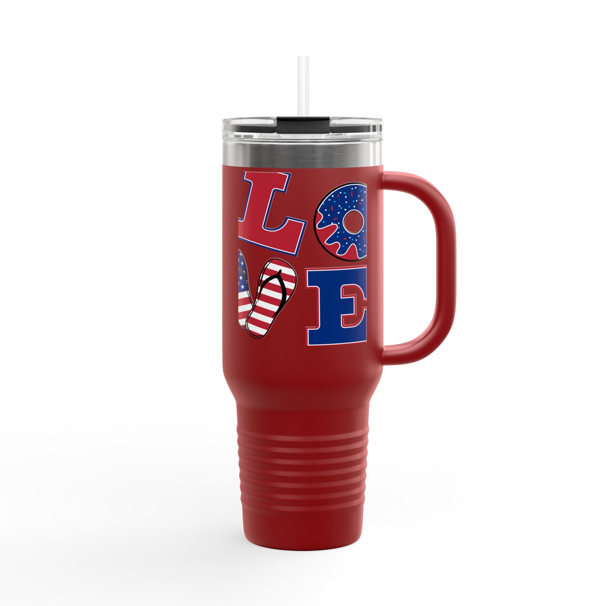 Designed Insulated Travel Mug, 40oz