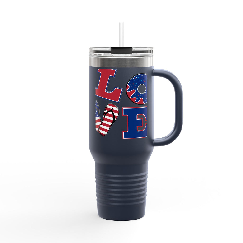 Love Vibes Travel Mug, 40oz