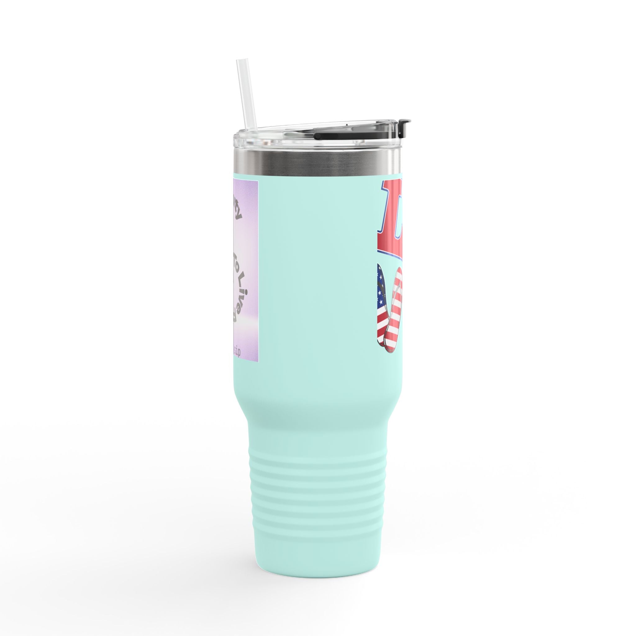Designed Insulated Travel Mug, 40oz