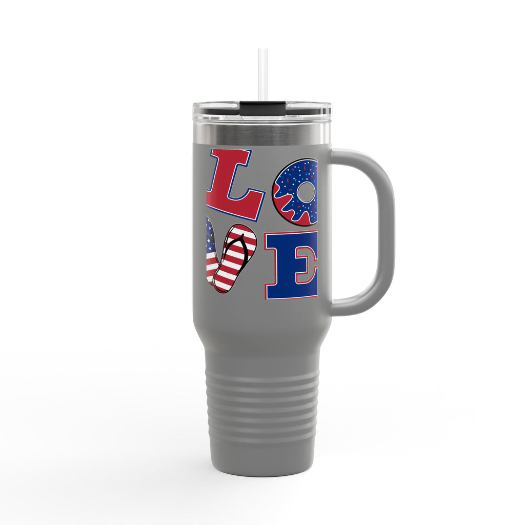 Love Vibes Travel Mug, 40oz