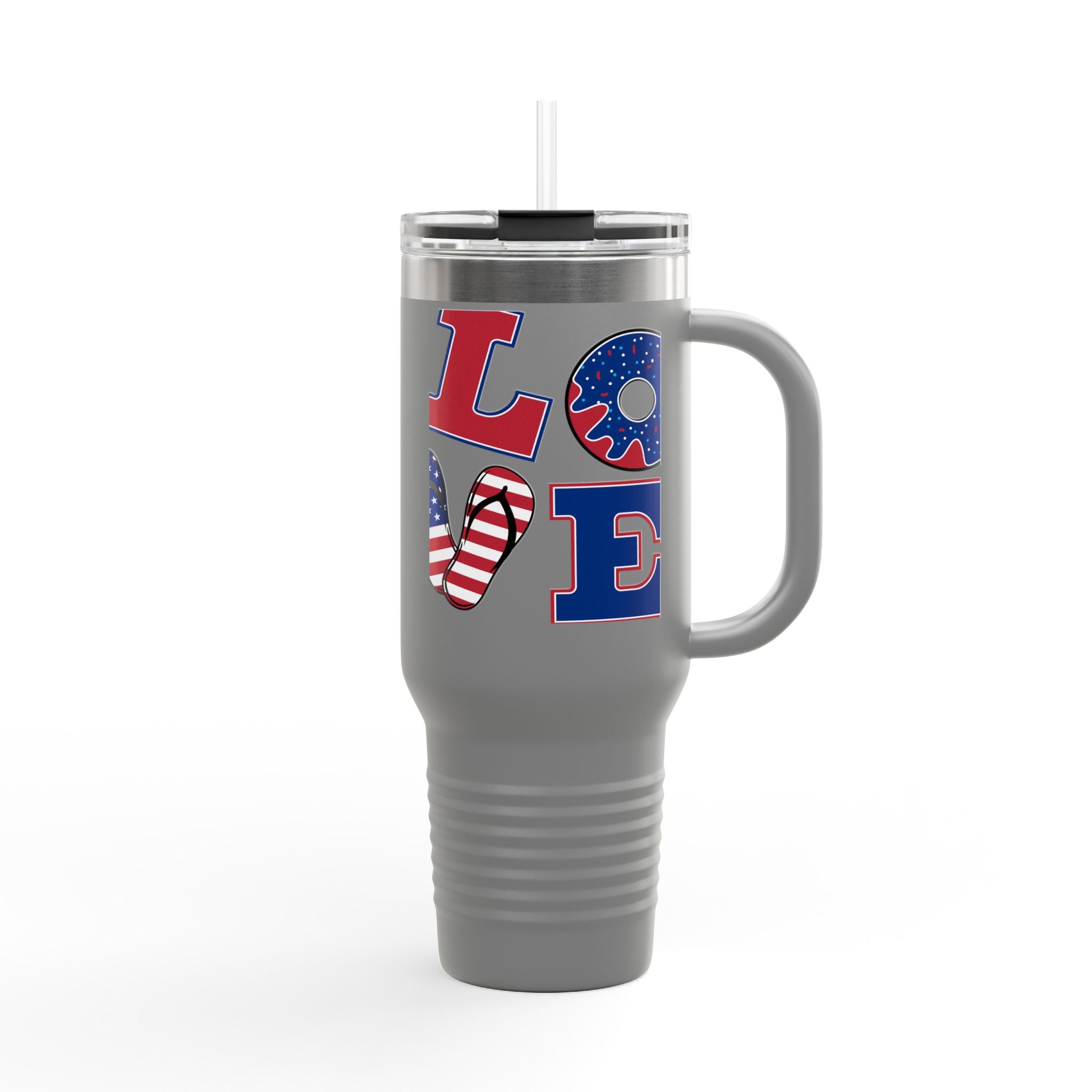 Love Vibes Travel Mug, 40oz