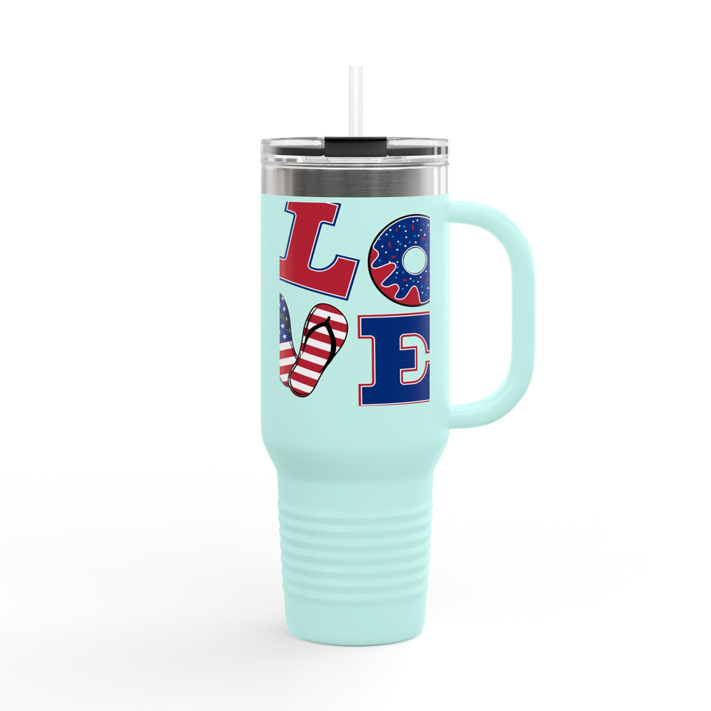 Love Vibes Travel Mug, 40oz