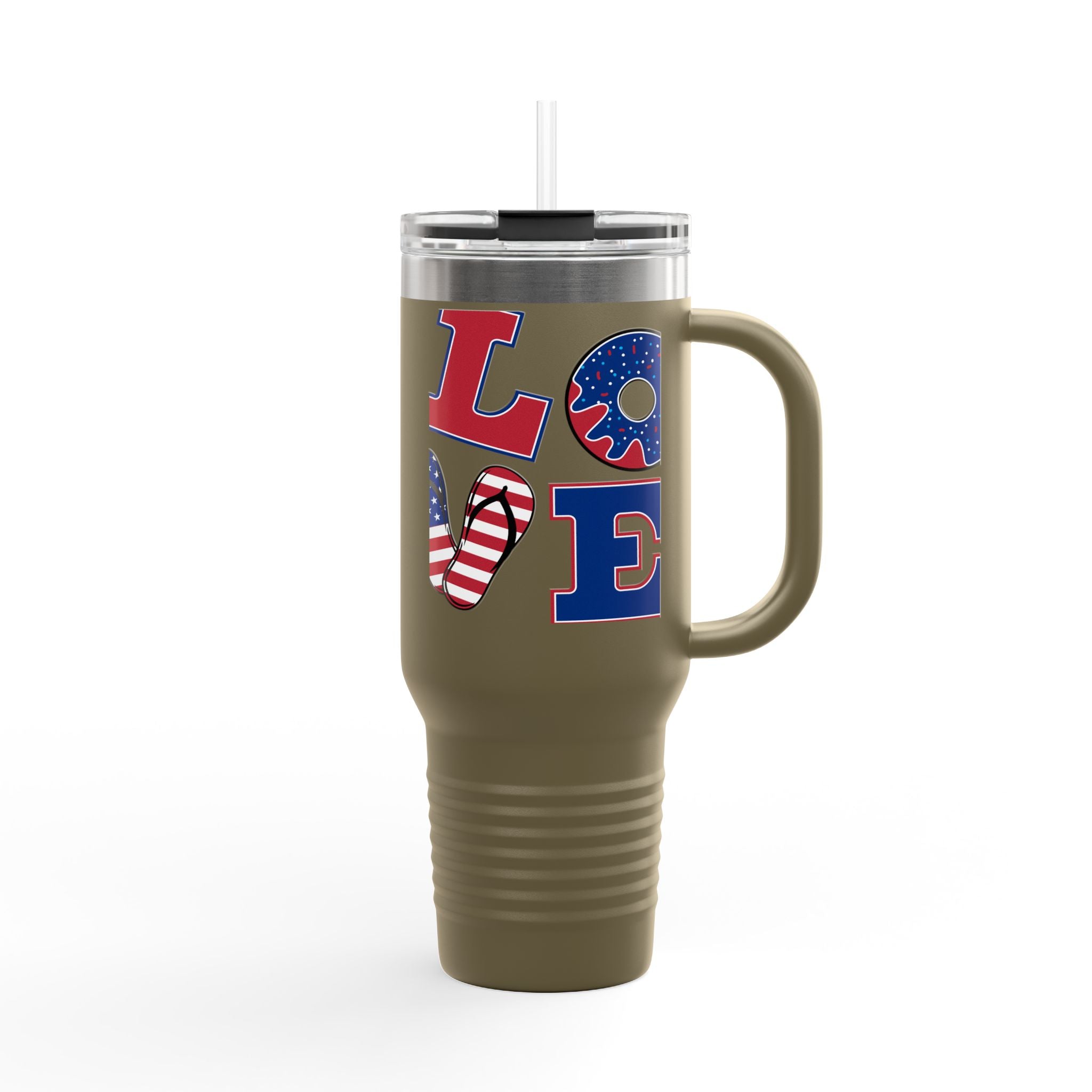 Love Vibes Travel Mug, 40oz