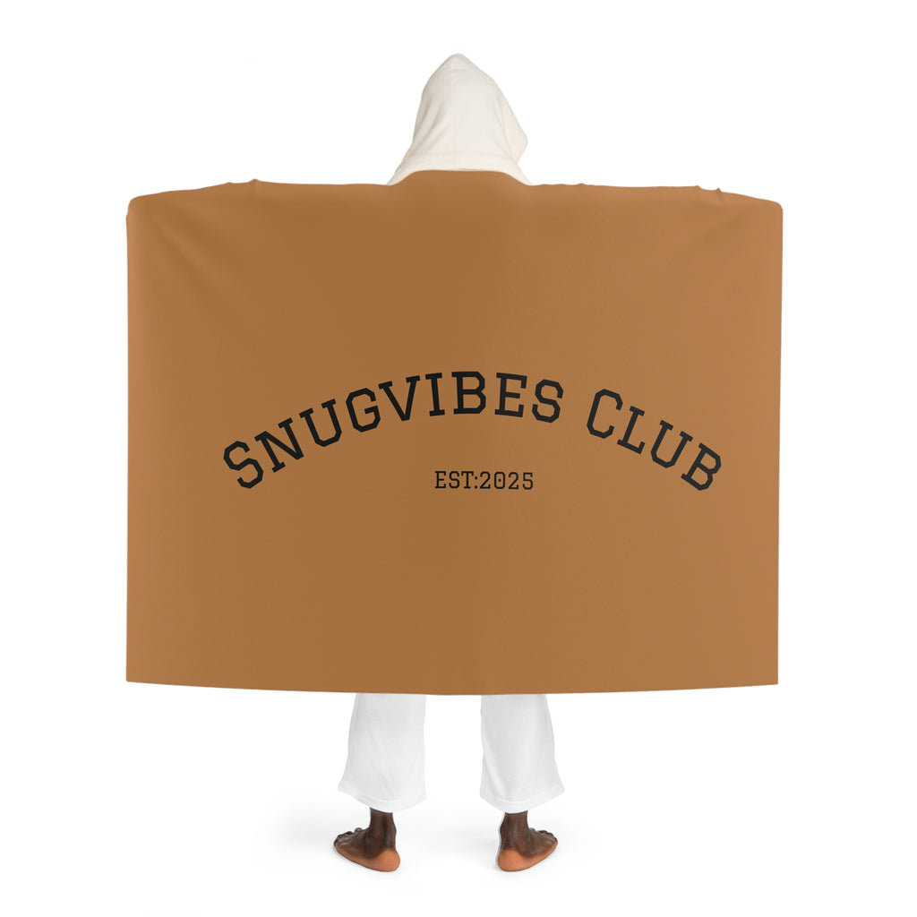 Hooded Sherpa Blanket Cape — Ultra-Soft Fleece Hooded Throw for Cozy Lounging & Gifts