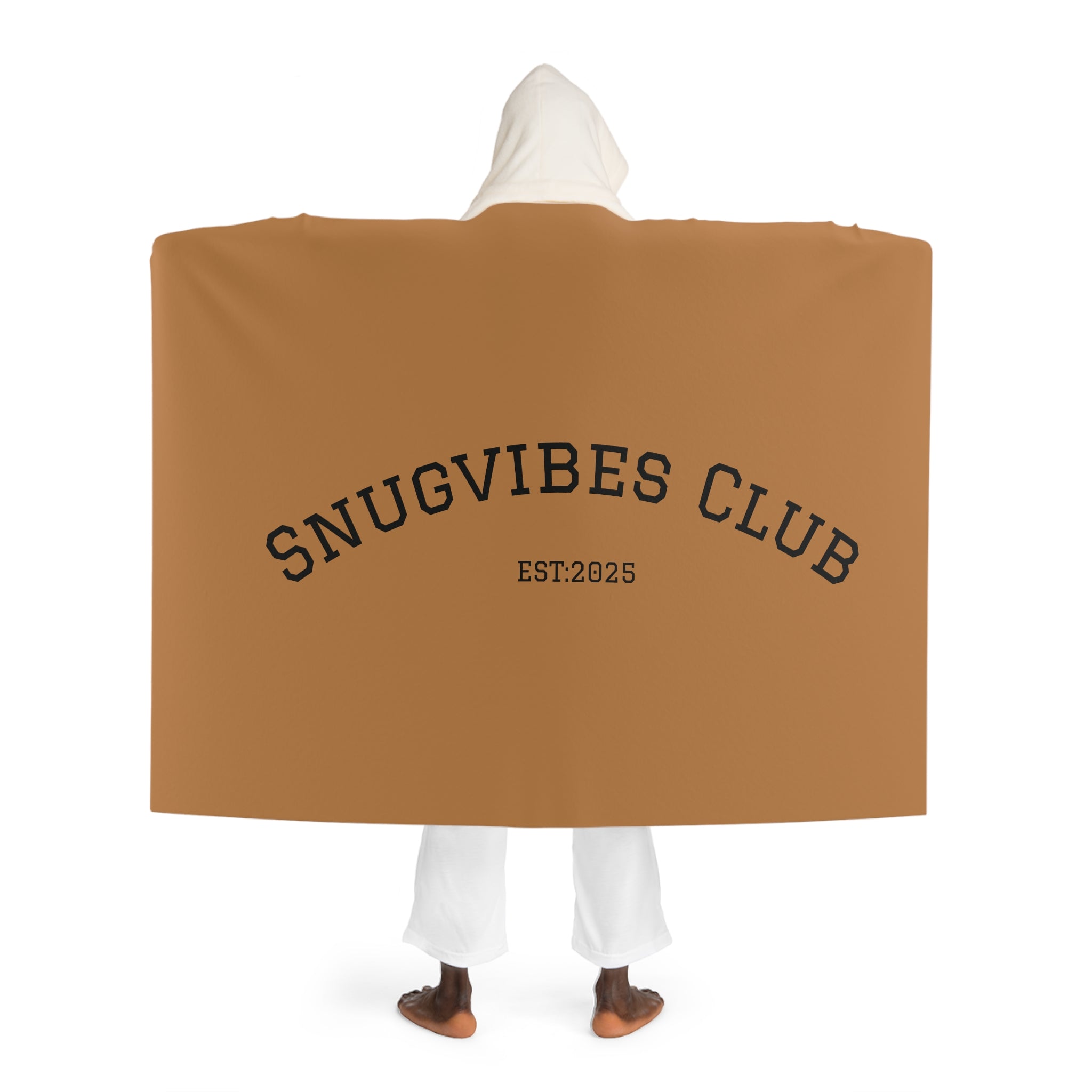 Hooded Sherpa Blanket Cape — Ultra-Soft Fleece Hooded Throw for Cozy Lounging & Gifts