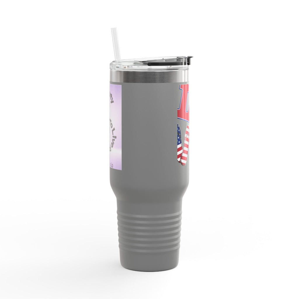 Love Vibes Travel Mug, 40oz