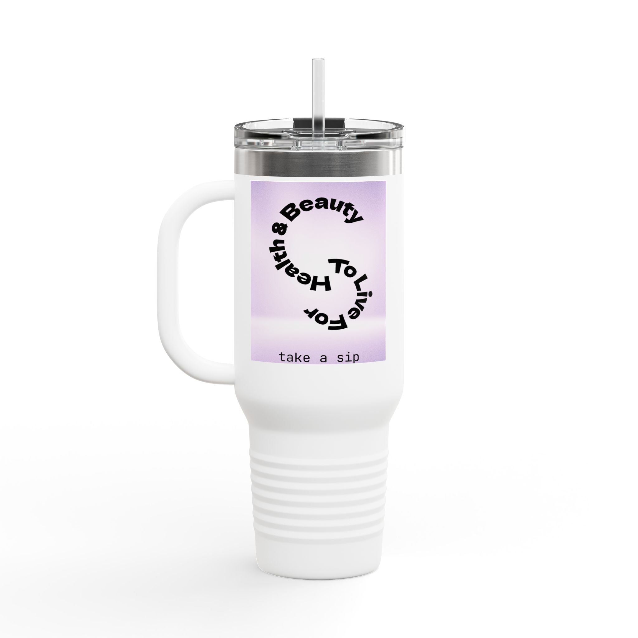 Designed Insulated Travel Mug, 40oz