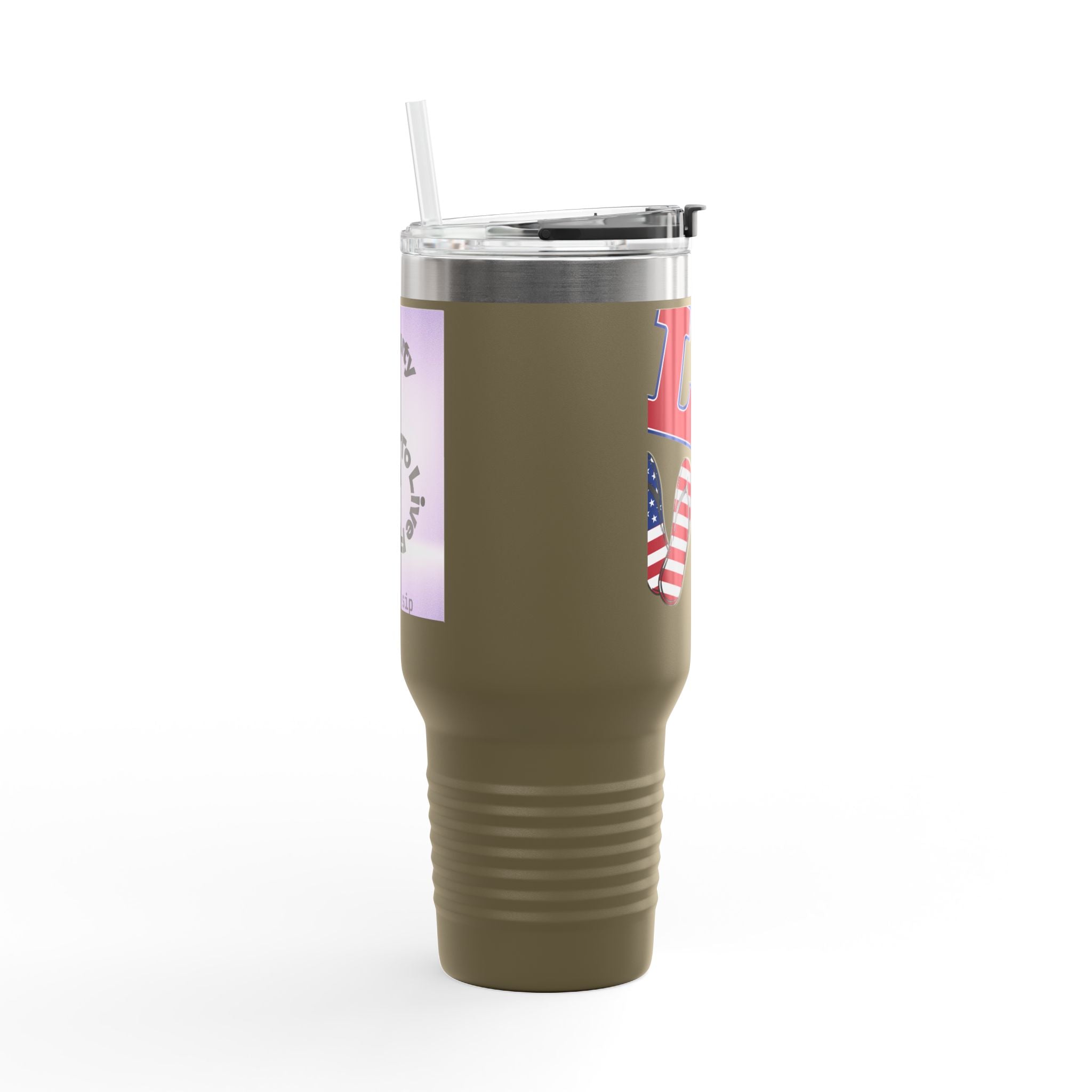 Designed Insulated Travel Mug, 40oz