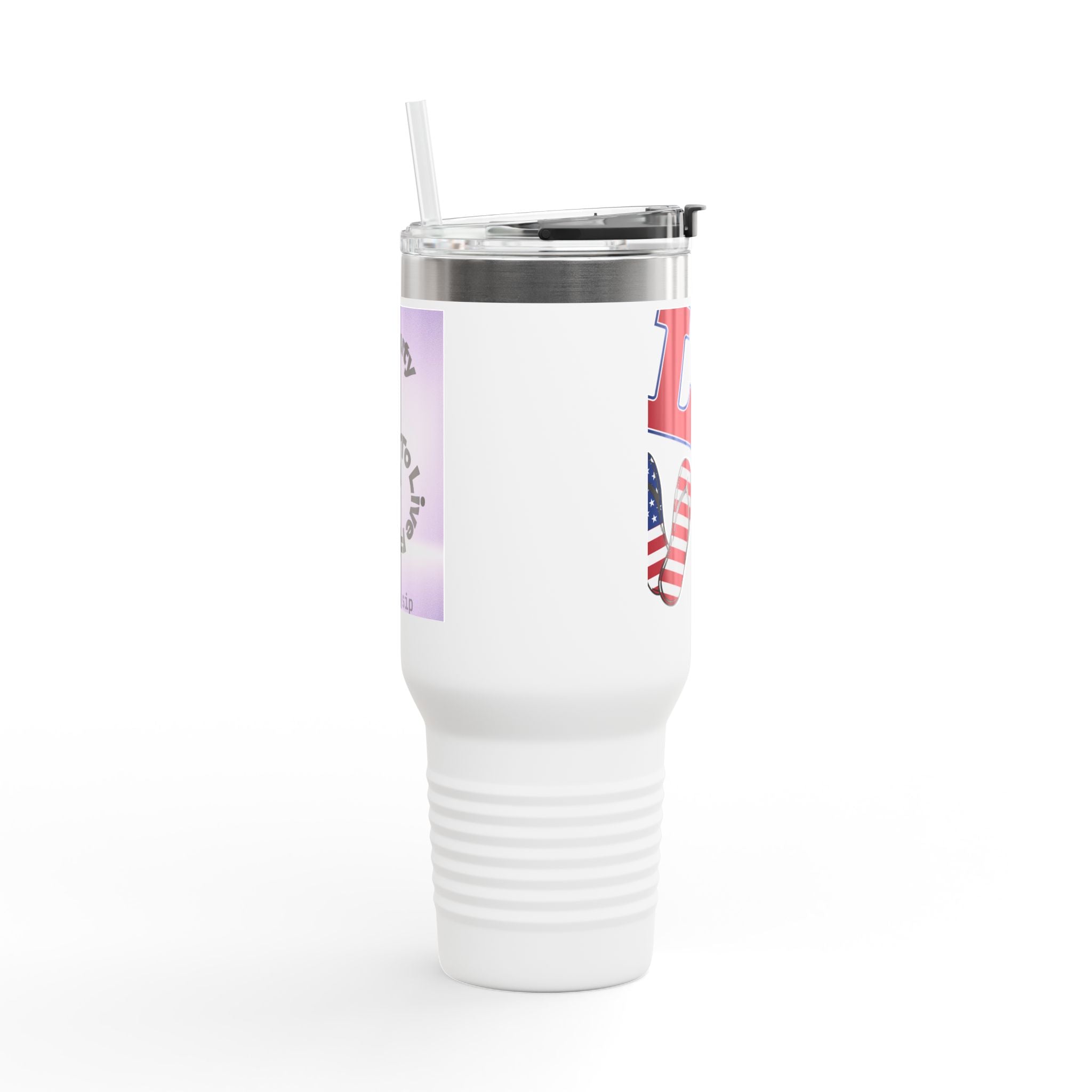 Designed Insulated Travel Mug, 40oz